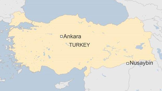 Turkey map