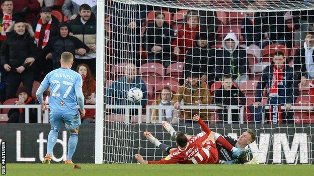 Andraz Sporar scores for Middlesbrough