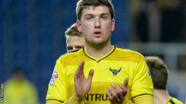 Oxford United loan striker George Waring