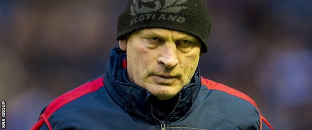 Scotland head coach Vern Cotter