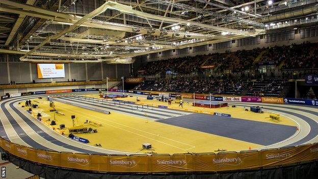 The Emirates Arena in Glasgow