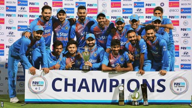 India celebrate