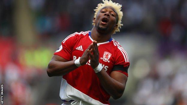 Adama Traore at Middlesbrough