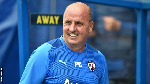 Chesterfield boss Paul Cook