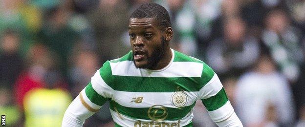 Celtic midfielder Olivier Ntcham