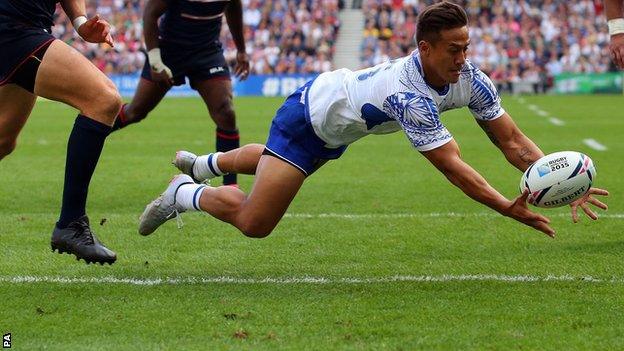 Nanai-Williams of Manu Samoa