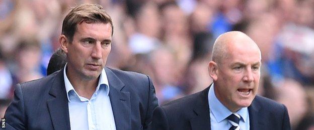 Alan Stubbs and Mark Warburton