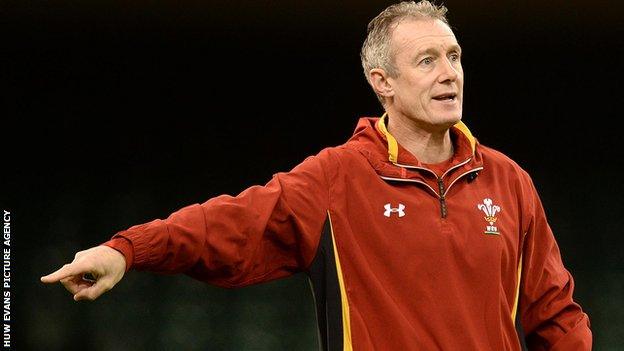 Wales coach Rob Howley