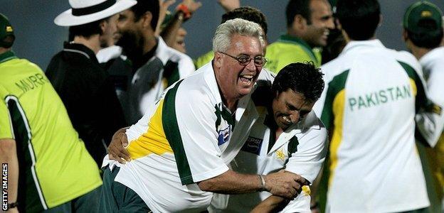 Bob Woolmer led Pakistan to a Test series victory over an England team who were fresh from winning the 2005 Ashes