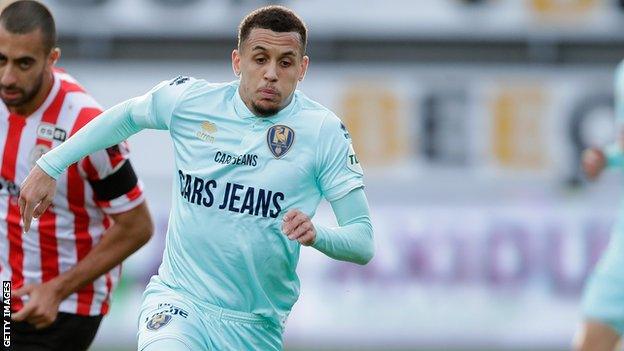 Ravel Morrison in action for ADO Den Haag