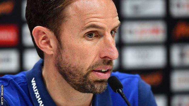 England manager Gareth Southgate