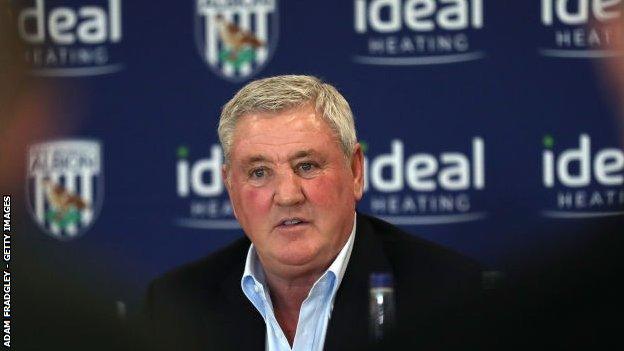 Steve Bruce held his first news conference as Albion's new boss on Friday before his first game in charge against Sheffield United