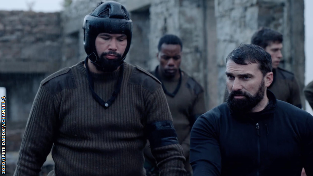 Tony Bellew and Ant Middleton in SAS Who Dares Wins