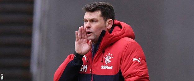 Rangers caretaker manager Graeme Murty