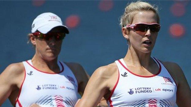 Katherine Grainger and Vicky Thornley