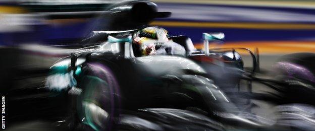 Mercedes F1 driver Lewis Hamilton