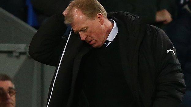 Newcastle boss Steve McClaren