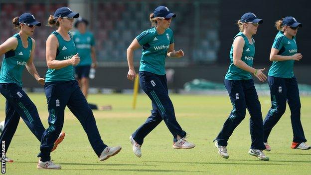 England Women's World Twenty20 team