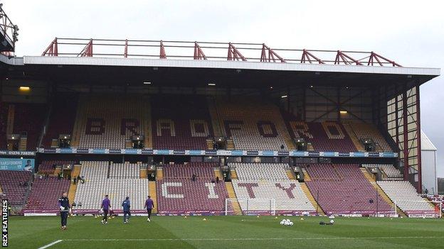 Bradford City are currently 14th in League Two and are without a win in their past 10 games in all competitions