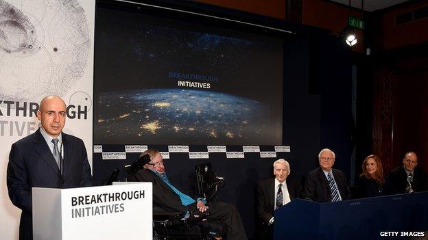 Breakthrough Initiative press briefing