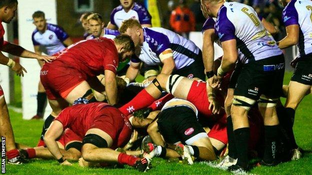 Jersey Reds v Cornish Pirates