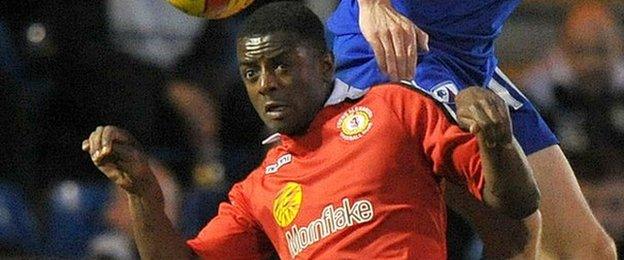 Crewe's on-loan Manchester City defender Greg Leigh