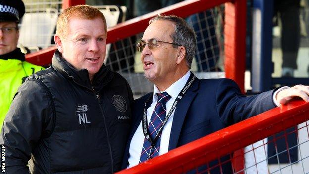 MacGregor (right), believes clubs should "trust" the SPFL board