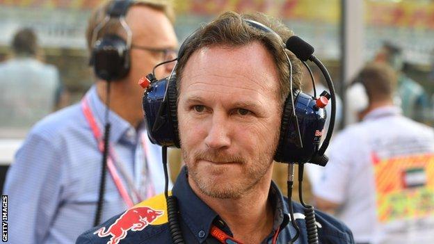 Red Bull team principal Christian Horner