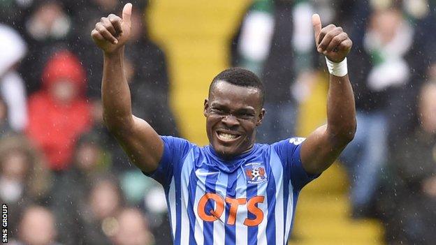 Kilmarnock sold striker Souleymane Coulibaly for a fee in the region of £800,000.