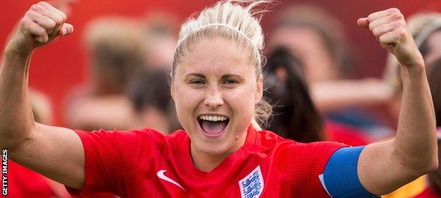 Steph Houghton will captain the side