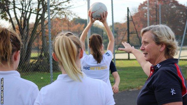 England Netball's Jane Lomax stresses the benefits to participant and the coaches themselves