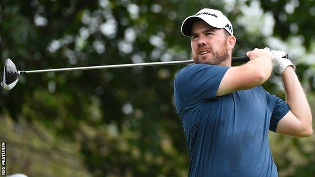 Richie Ramsay during his second round at the Shenzhen International