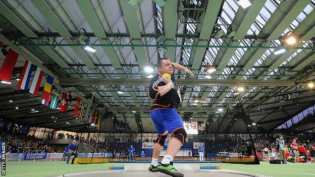 Indoor athletics at Karlsruhe