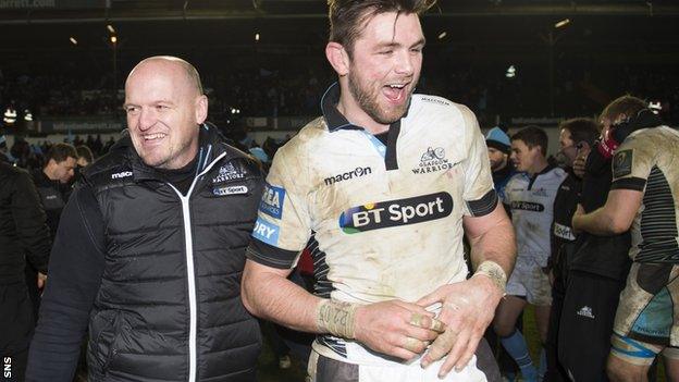 Gregor Townsend and Ryan Wilson