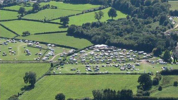 Gilestone Farm campsite