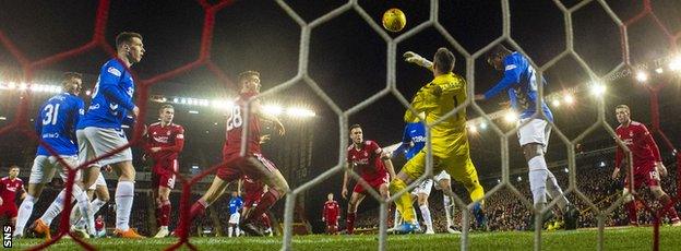 Allan McGregor's instinctive save denied Greg Stewart an equaliser