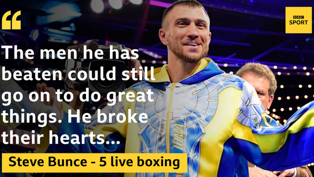 Lomachenko made four opponents retire on their stool before he stopped Linares