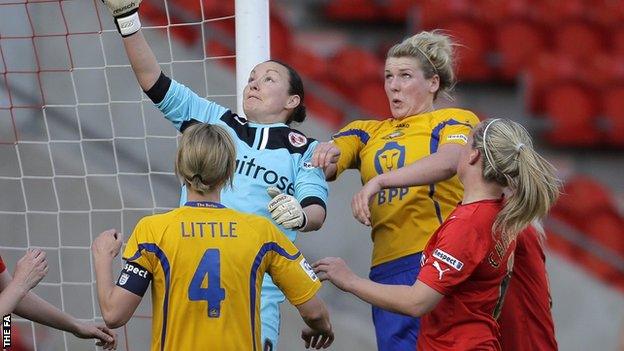 Millie Bright at Doncaster Rovers Belles