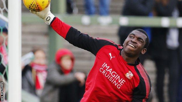 Reice Charles-Cook in action for Swindon