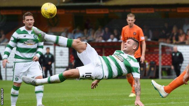 Celtic striker Anthony Stokes