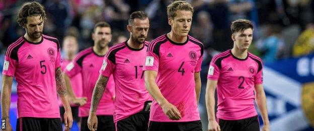 Scotland players reflect on missing out on qualification for the 2018 World Cup