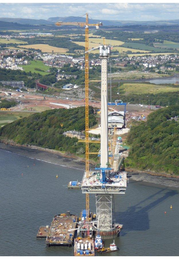 Queensferry Crossing tower