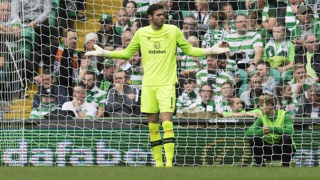 Celtic goalkeeper Craig Gordon