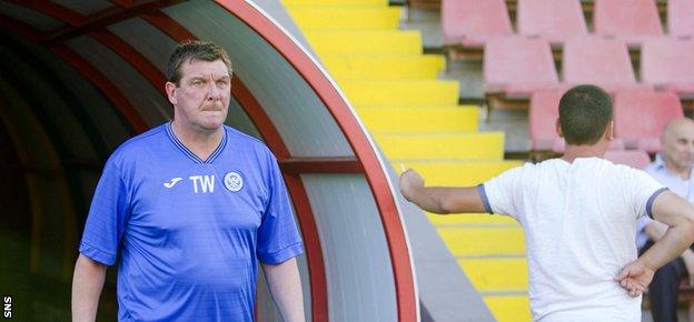 St Johnstone boss Tommy Wright