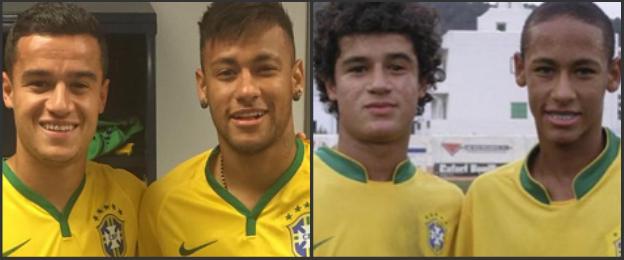 Neymar and Coutinho