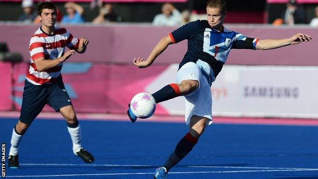 ParalympicsGB 7-a-side football player Michael Barker