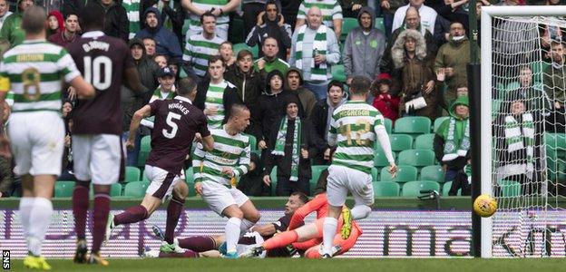 Leigh Griffiths makes it 1-0