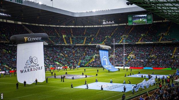 Last year's Pro14 final was between Glasgow Warriors and Leinster at Celtic Park