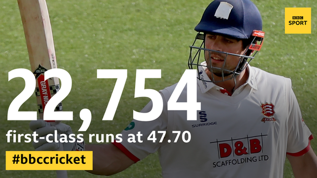 Alastair Cook first-class runs