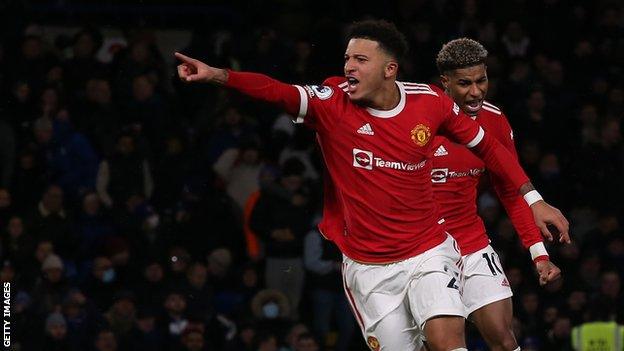 Jadon Sancho and Marcus Rashford